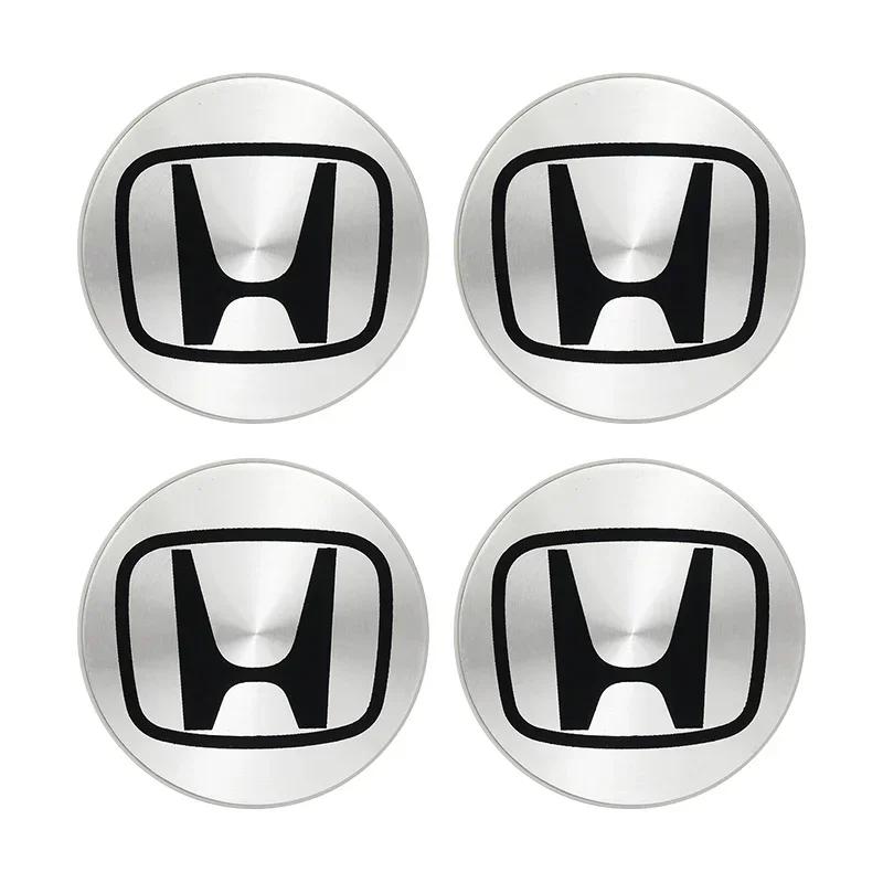 4Pcs/set 69mm 58mm Car Wheel Center Hub Caps Rims Cover Logo Civic Accord Fit CRV Jazz Odyssey Insight Legend HRV For Honda