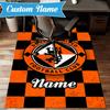 Custom Name Dundee Crest Rug Game Carpet, Floor Mat for Bedroom Living Room Entryway Rug, Home Decor Idea Gift for Christmas birthday