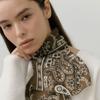 BB’DE SOLI’DE half paisley long scarf (3color)