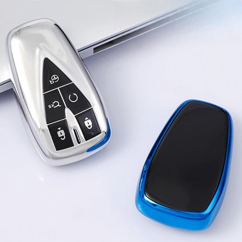 Чехол для дистанционного ключа из ТПУ с 5 кнопками для Changan CS35 Plus CS55 Plus CS75 Plus 2019 2020, защитный чехол для ключей, держатель для сумки