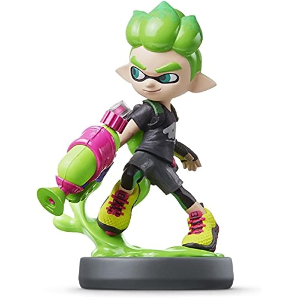 Amiibo Мальчик [Неоново-зеленый] (Взвод серии)
