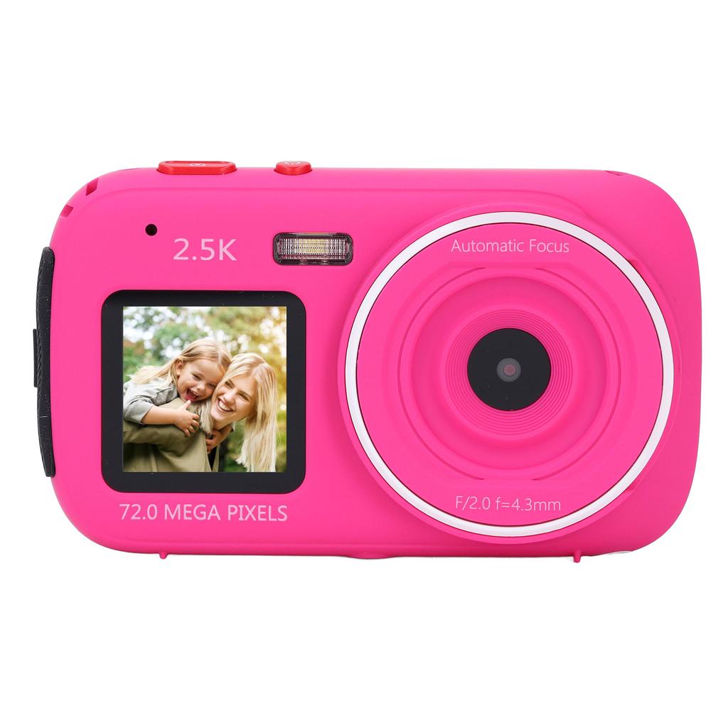 Digital Camera 72MP 2.5K Dual Screen 16X Digital Zoom Autofocus Anti Shake Automatic Light