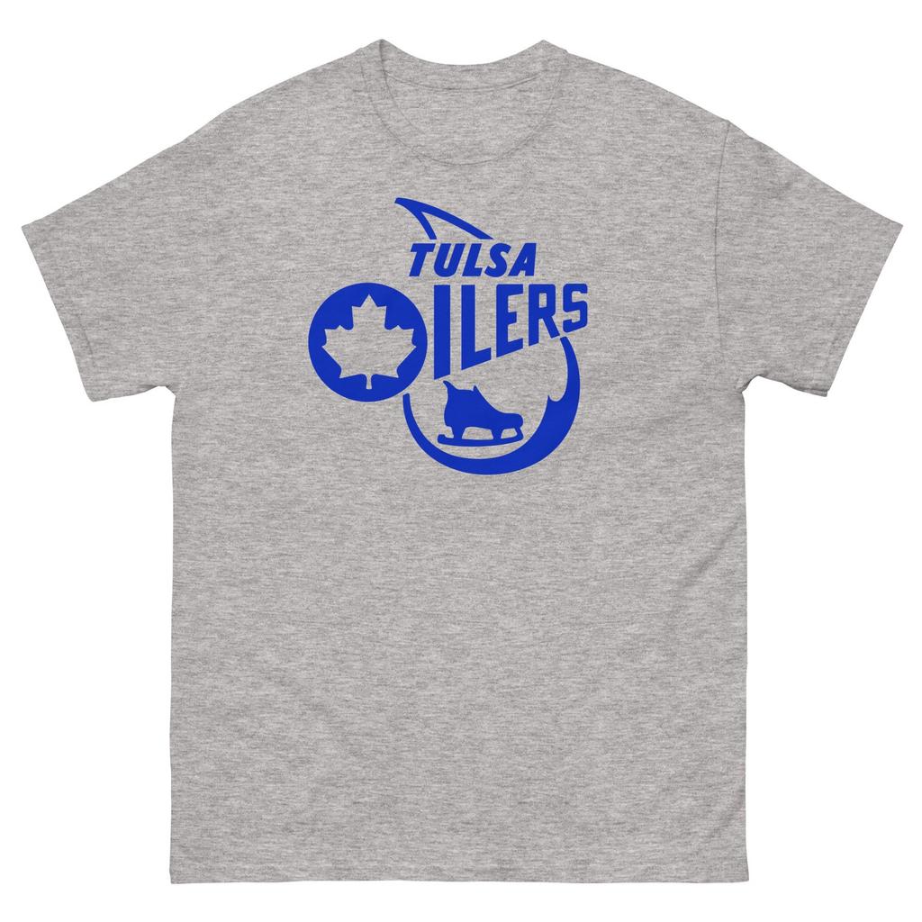 Tulsa Ice Oilers Hockey Graphic T Shirt Unisex classic tee