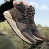Men's High Top Outdoor Sports Shoes Are Non Slip and Fashionable While Autumn Short Boots Black Casual Shoes Are Cowboy Boots