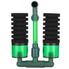 Aquarium BioChemical Double Sponge Cleaner Filter Fish Tank Submersible Foam Filter(QS100A S with