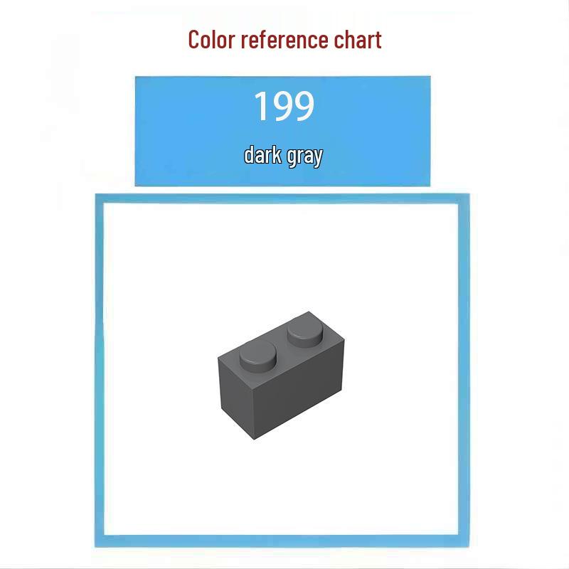 50g MOC 64682 Small Particle Building Blocks - Technic Panel B Side (5x11) Part No. 18