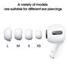 Мягкие силиконовые амбушюры для Airpods Pro 1/2 Поколения Защитный чехол для наушников Отверстие для шумоподавления Ушные вкладыши для Apple Air Pods Pro