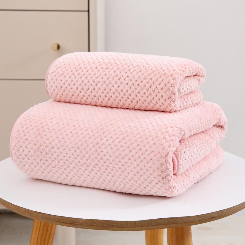 3 шт. высококачественных банных полотенец из кораллового флиса, мягкие и удобные душевые накидки, впитывающие толстые пляжные полотенца, впитывающие быстросохнущие полотенца