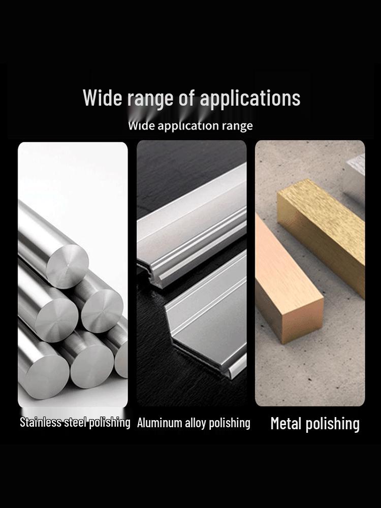 Полировальный круг из алюминиевого сплава для угловой шлифмашины - Инструмент для зеркальной полировки металла для нержавеющей стали