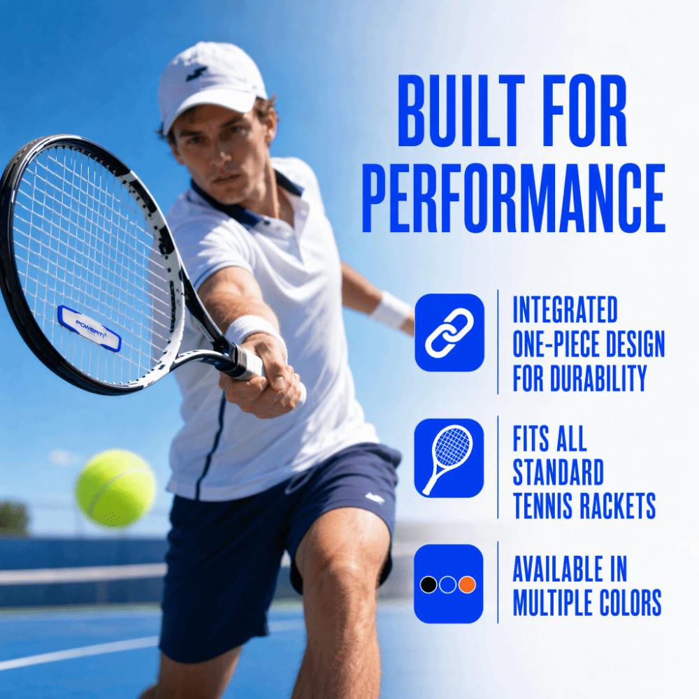 6pcs Non-Slipping Silicone Tennis Damper Shock-Absorbing Tennis String Dampener For Tennis String