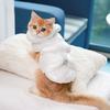 Зимняя hooded куртка для собаки, розовая с бантом, ветрозащитная, утепленная, теплая, удобная и дышащая, зимнее пальто для питомца