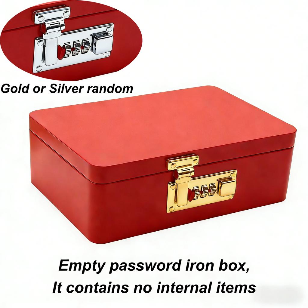Iron Password Lock Coin Bank Retro Piggy Bank Metal Money Box with Lock for Children Students Secure Financial Gift for Home Decor