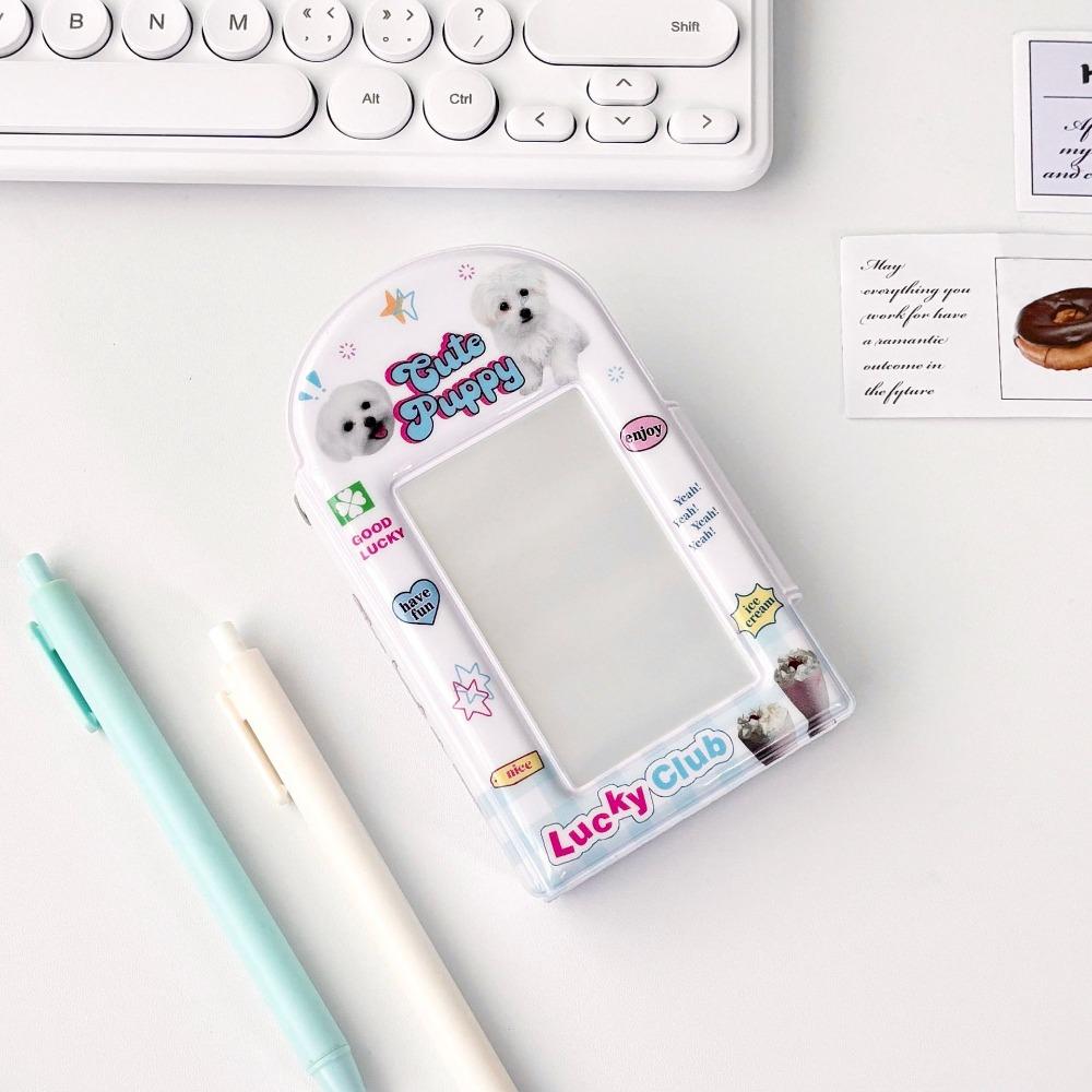 3 Inch Mini Photocard Binder Y2k Cartoon Idol Card Collect Book Cute Card Album