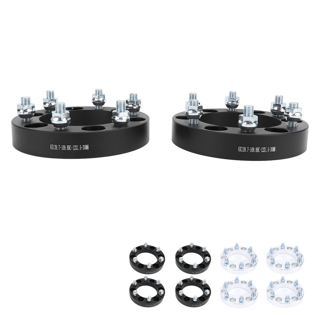4 шт. 30 мм 6-болтовые проставки для колес Адаптеры-проставки для колес из алюминиевого сплава Замена для Mitsubishi L200