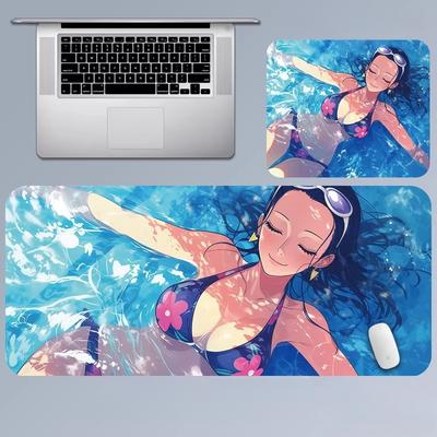Аниме ONE PIECE Коврик для мыши Большой One Piece Ророноа Зоро Манки Д. Анимация Луффи Игровой Настольный Коврик для Компьютера Офисный Двумерная Анимация Периферия