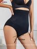 Бесшовные трусики с высокой талией и плоской талией, утягивающие трусы для коррекции живота, нижнее белье для похудения, дышащее формирователь тела