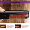 Hair Care Ultrasonic Infrared Hair Straightener with LCD Display Cold Flat Iron Hair No Heating Recovers Damaged Hair Cold Plate Hair Straightener