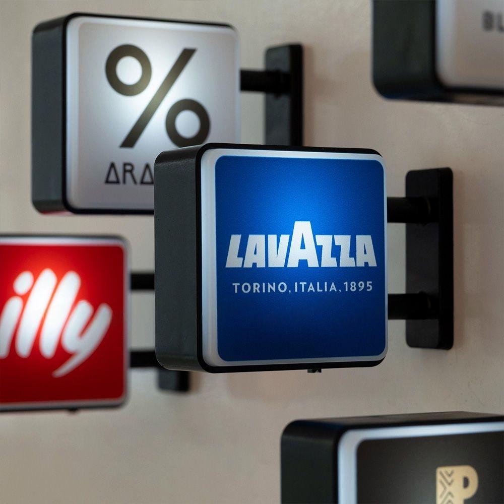 World Classic Coffee Brands Light Sign Refrigerator Magnet Coffee Machine Decor Lavassa Coffee Illy Coffee Peet's Coffee 2025