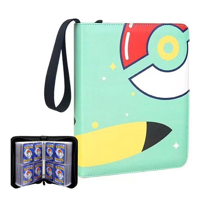 Pokémon Card Collection Book: 4-Grid & 9-Grid PU Game Album