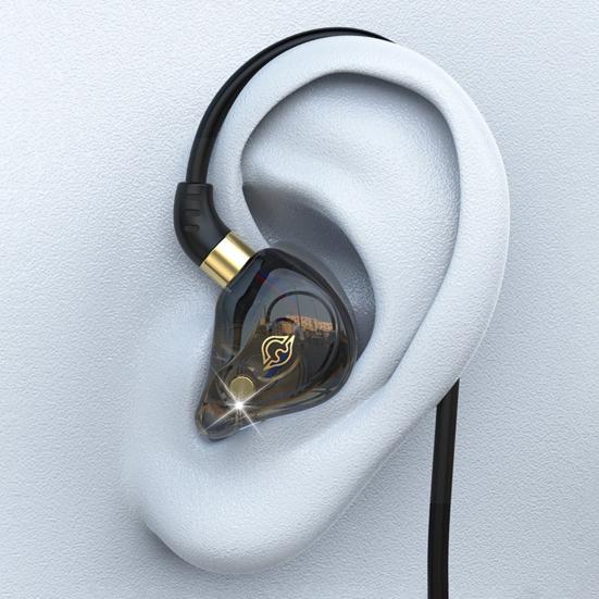 Проводные наушники-вкладыши унисекс Mega Bass с микрофоном Clear Sound Gaming Универсальный интерфейс 3,5 мм