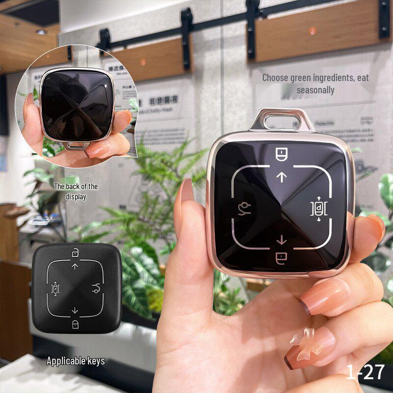 Ключница Zeekr Jike 007 Bluetooth - Новый автомобильный аксессуар для модели 2025 года с 24 кнопками-защелками
