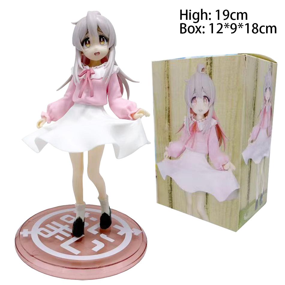 19cm Ooyama Mahiro Figure Anime Onimai: I'm Now Your Sister! Pink Dress Collectible Model Desk Decoration Statue Birthday Gift