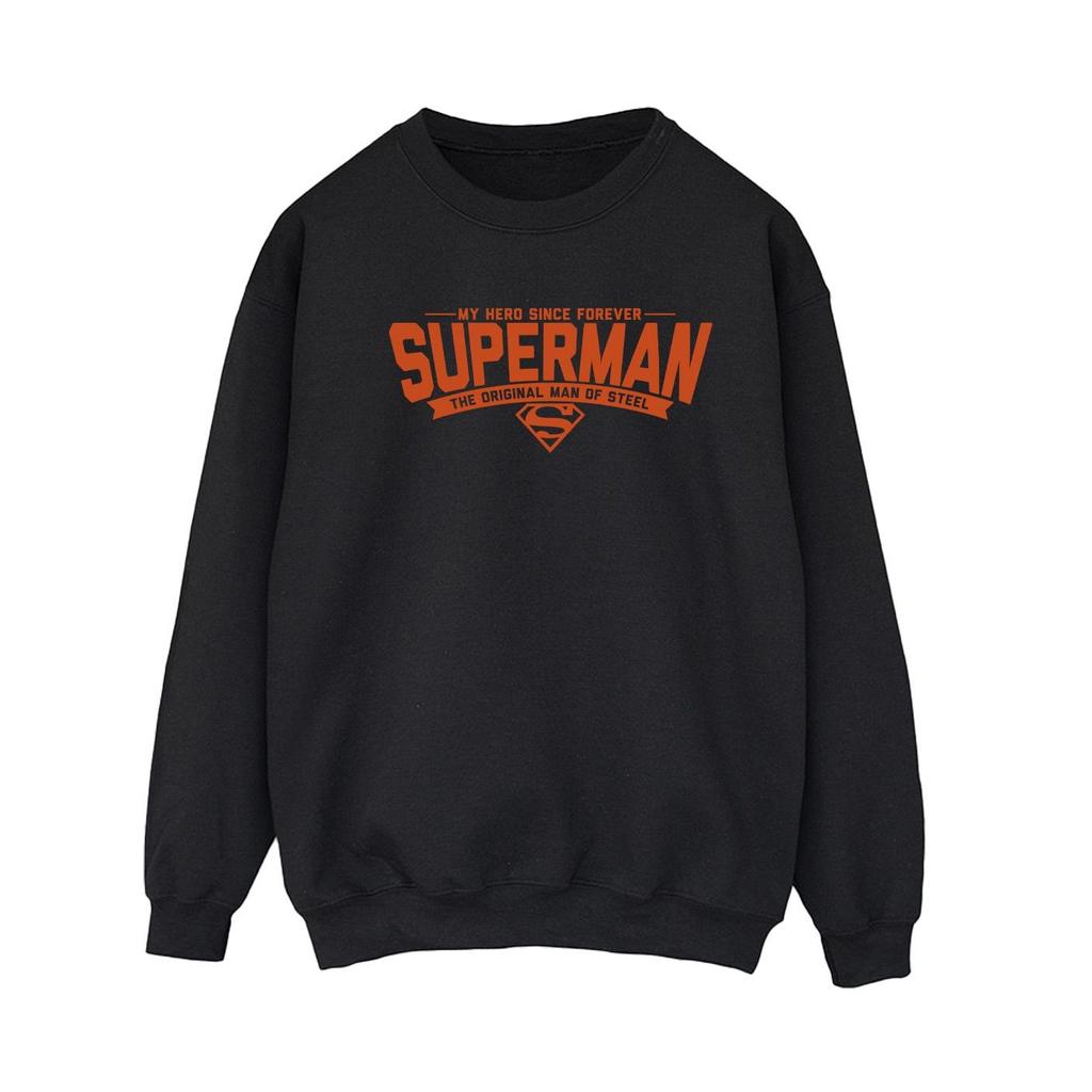 DC Comics Womens/Ladies Superman Hero Dad Sweatshirt