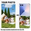 Чехол-книжка Po для складного телефона Samsung Galaxy Z Flip 7 6 5 4 3 5G Z Flip 7 FE, персонализированный, из твердого ПК