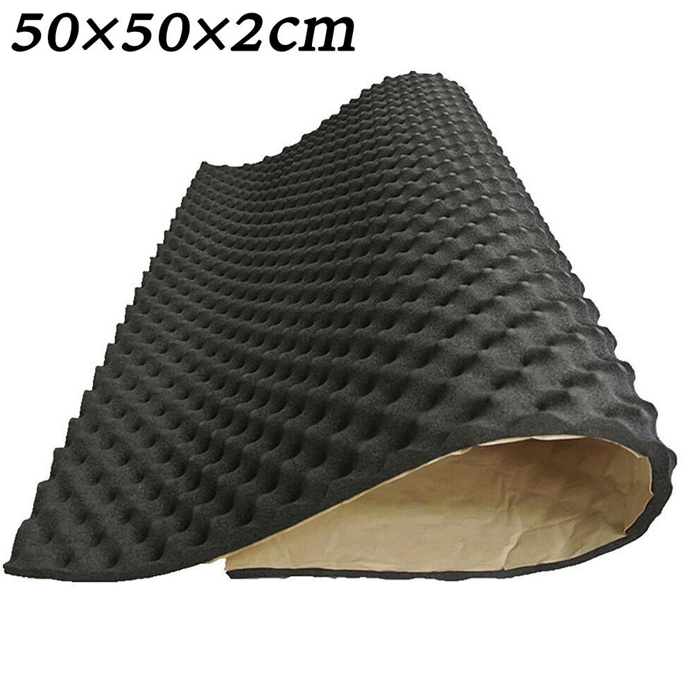 2cm Car Sound Deadener Noise Insulation Acoustic Dampening Foam Subwoofer Mat Soundproofing For Vehicle Interior Exterior