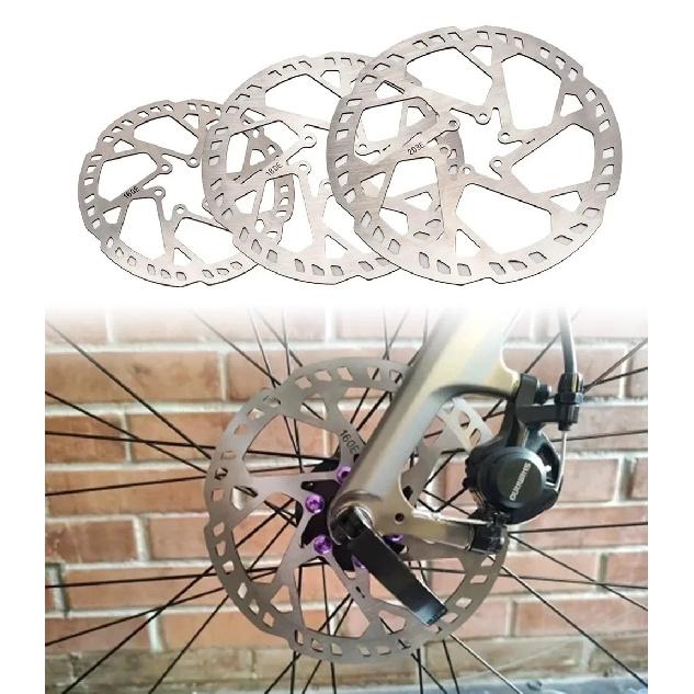 ZTTO 2.3mm Thicken MTB Road E-bike Bicycle Disc Brake Rotor Stainless Steel 140/160/180/203/220mm 6 Bolts Hub Mount Bike Parts