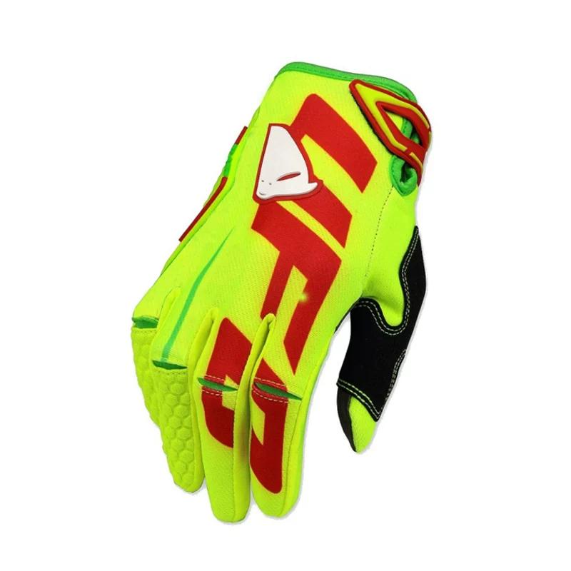 New Long Finger Motorcycle off-Road Gloves MTB MX Racing Bicycle Thin Outdoor Sports Breathable Gloves