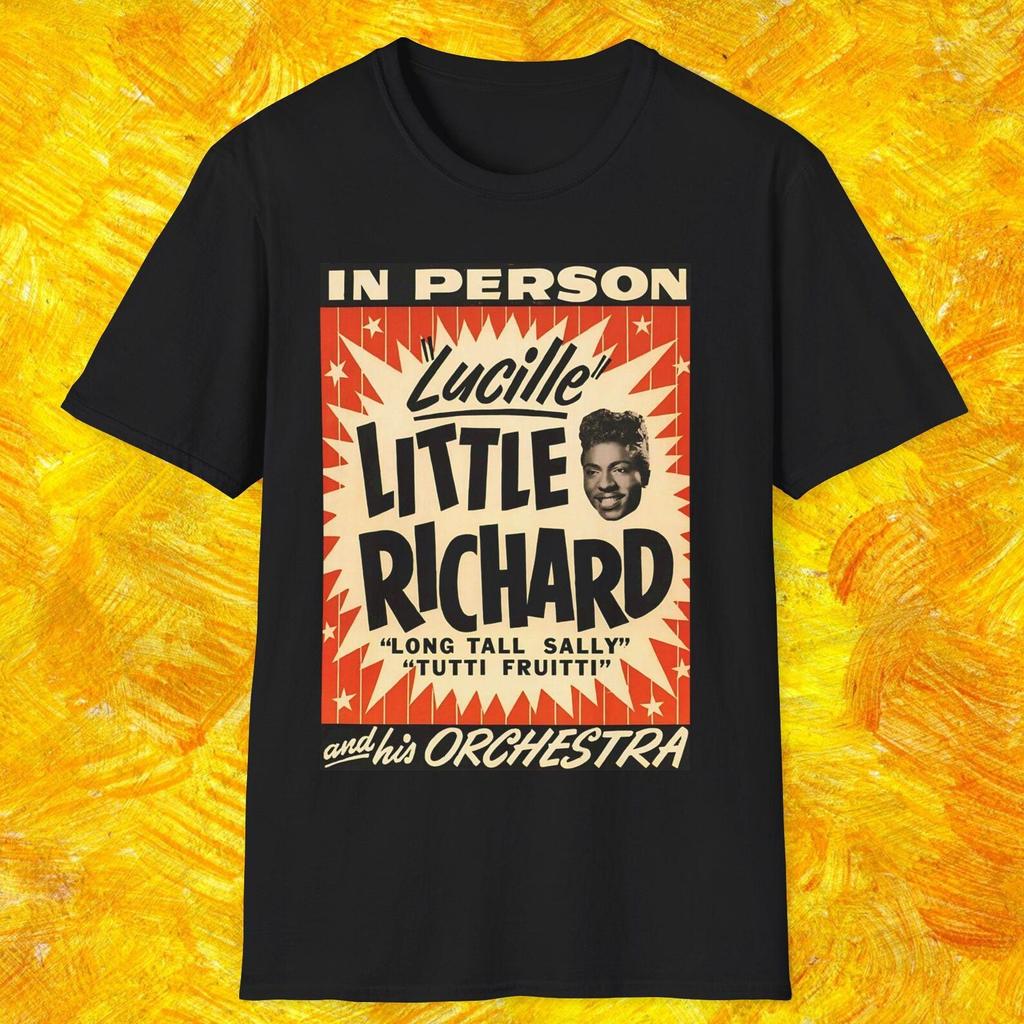 Little Richard Shirt. Classic! Poster, Live Show. Piano, 50s. Rockabilly, Jerry Lee Lewis, Chuck Berry, robert johnson, muddy waters, blues T-shirt