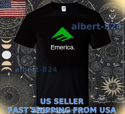 НОВАЯ ФУТБОЛКА EMERICA SKATE LOGO Футболка СМЕШНАЯ АМЕРИКАНСКИЙ РАЗМЕР ОТ S ДО 5XL