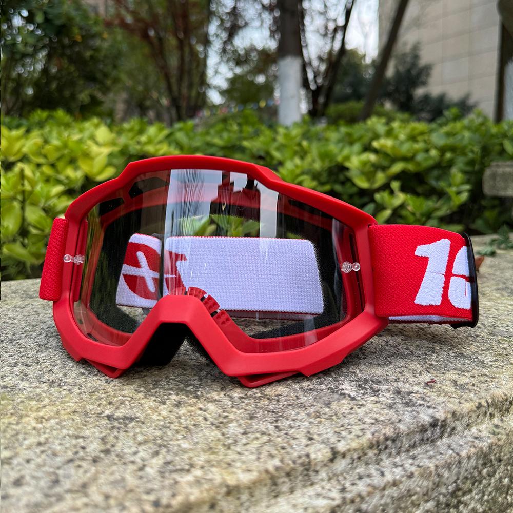 Motorcycle Goggles Motocross Glasses MTB ATV MX Off-road Goggles Mask Removable Lenses Windproof UV Protection Outdoor Cycling