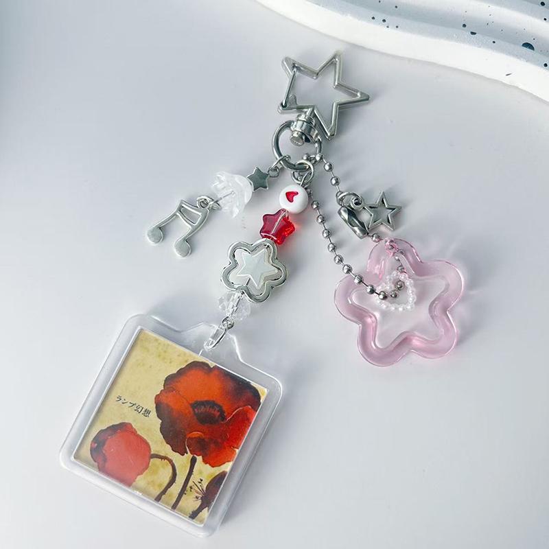 1 шт. Аксессуары для DIY Альбом Лампа Брелок Ручная работа Трендовый Эстетичный Стиль Y2K Ремешок для телефона Сумка Подвеска для ключей