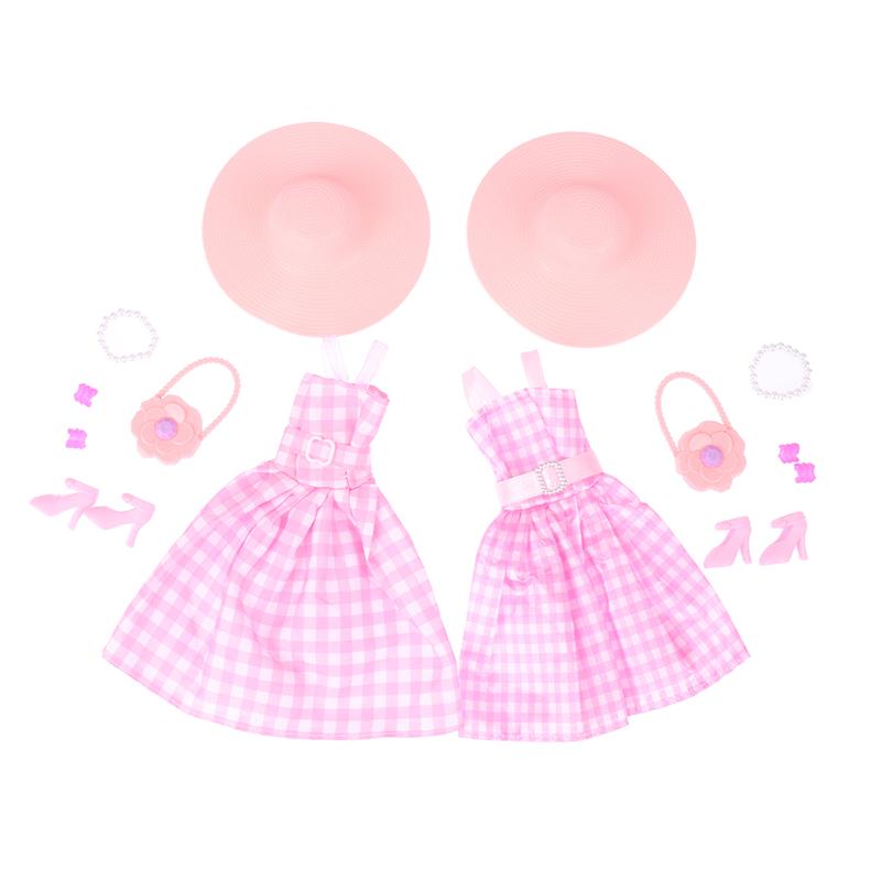 Пальто Хлопковая куртка Зимнее платье Длинная одежда Меховое пальто Аксессуары для кукол Игрушки