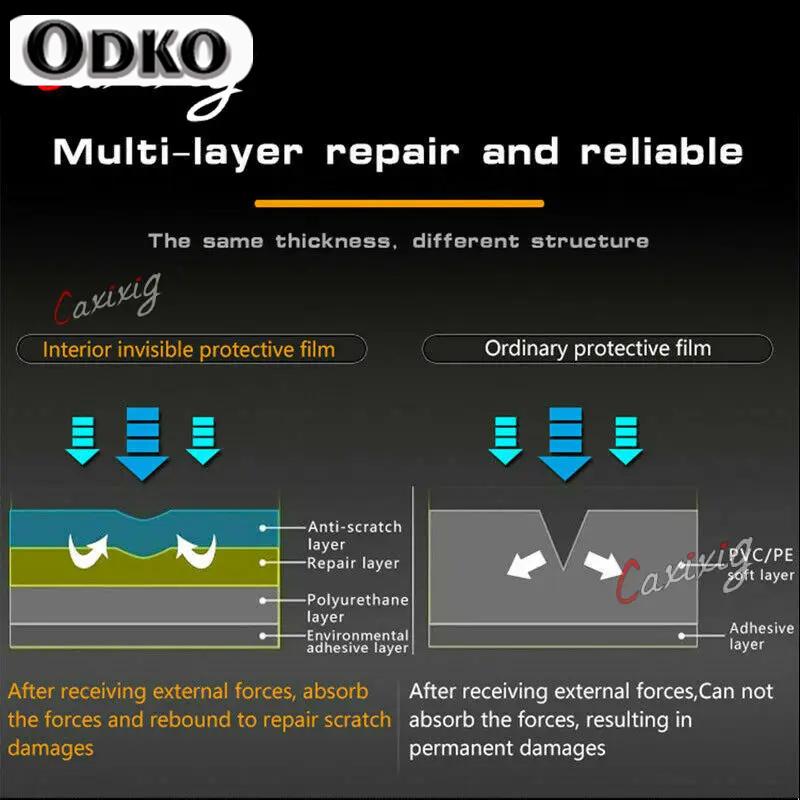 For Volkswagen VW Touareg 2011-2017 lsrtw 2017 transparent GPS navigation Car interior screen gear anti-scratch protective film