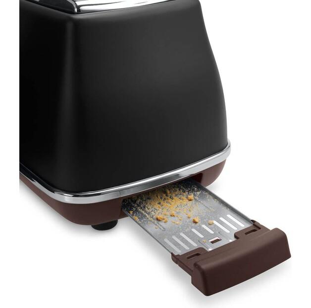 Тостер DeLonghi CTOV 2103.BK+BW