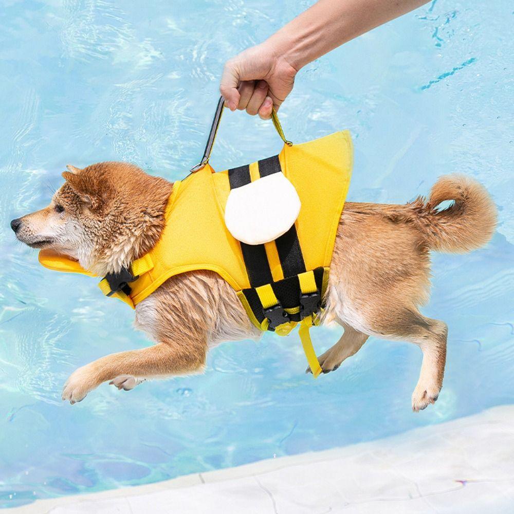 Breathable Dog Swimming Vest Superior Buoyancy Dog Buoyancy Vest New Dog Life Jacket Water Sports