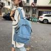 Рюкзак женский ленивый ветер кулон школьная сумка ретро джинсовая сумка большой емкости студенческий рюкзак литературная сумка Мори