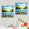 DIY Diamond Painting Bead Embroidery Cross Stitch Field Fabric Needlework Decoration Art Gift