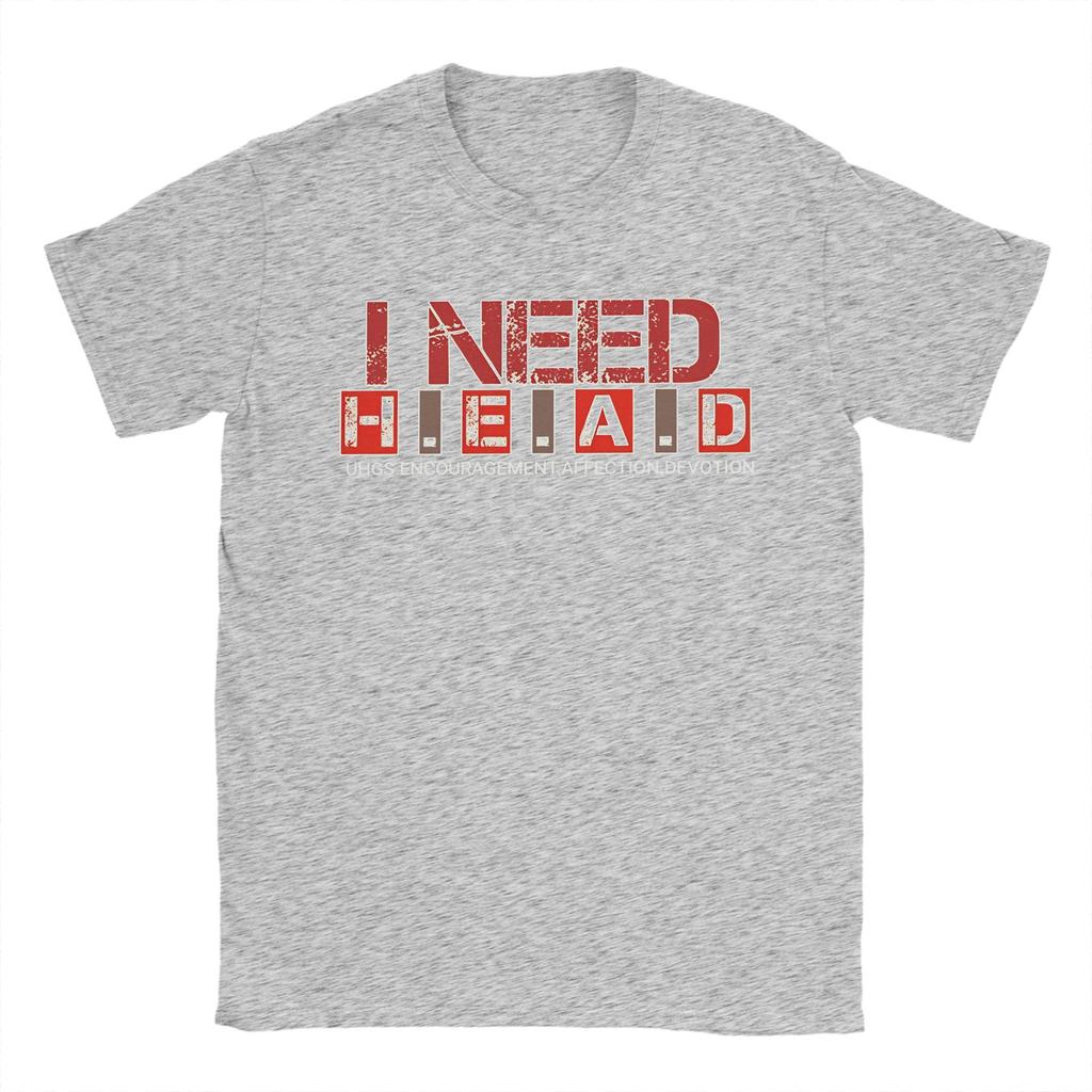 I Need Head Hugs Encourageunisext Affection Devotion Tshirts For Unisex Pure Cotton Tee Shirt O Neck Short Sleeve T Shirt Tops
