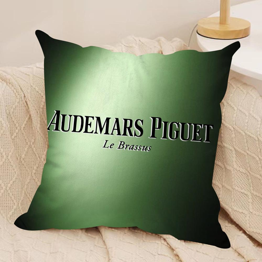 Watches AAudemarsPPiguet Cushion Cover Silky Short Plush DoubleSided Printed Pillow Case for Sofa All Seasons Home Decor Gift