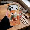 Phone Case: 2D flat design suitable for iPhone 18, 17, 16, 15, 14, 13 Pro film protective case, couple style, autumn fairy tale, Christmas and Hallowe