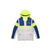 Protective Warm Hooded Down Jacket Men Jacket White Ice-Blue 580025-02