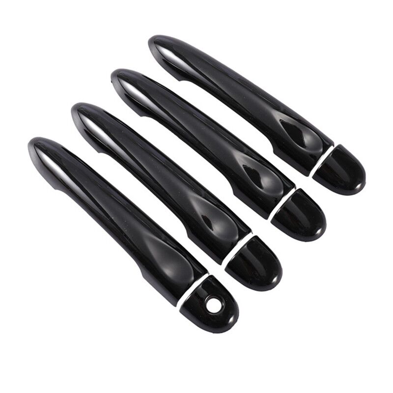 For Renault Captur Kaptur Samsung QM3 2013- Glossy Black Car Door Handle Cover Trim Styling Accessories 2014 2015 2016
