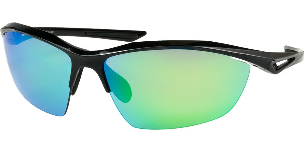 ZECK ZETA Sports Sunglasses for and Asian Ultra Case Micro Bag Impact UV Coating Baseball, Golf, Running, Fit, Lightweight, & Included, Resistant,