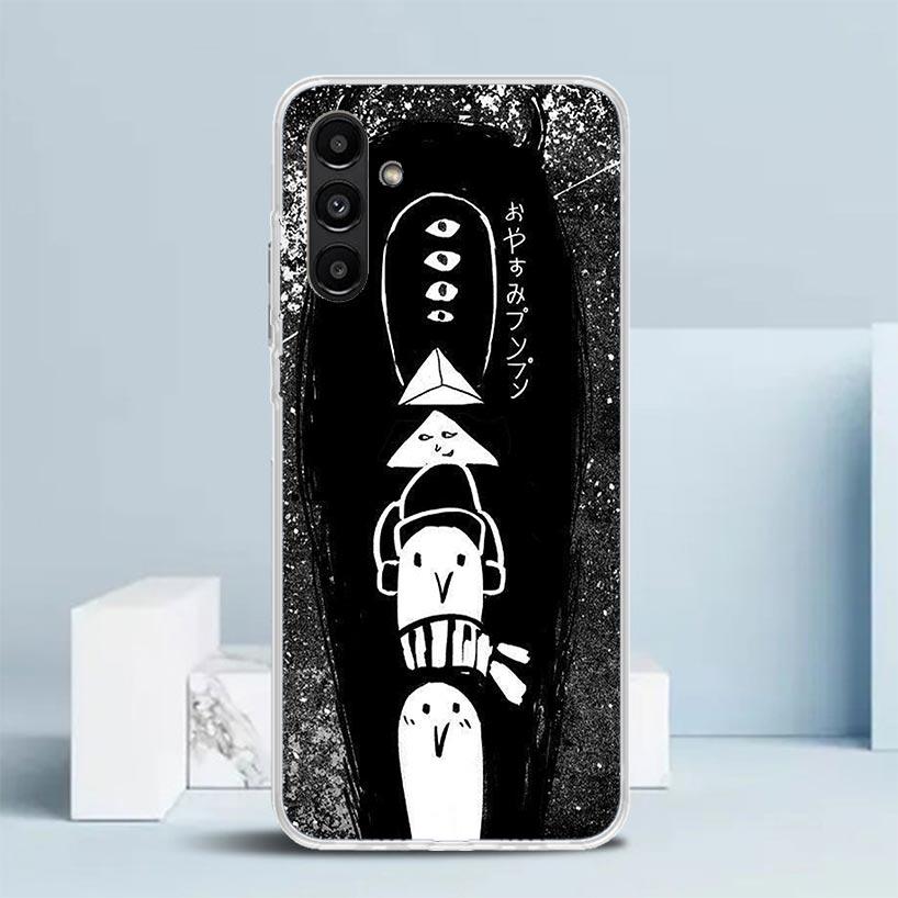 Чехол Oyasumi Punpun для Samsung Galaxy A17 A37 A57 A16 A26 A36 A56 A15 A14 A55 Чехол для телефона A13 A53 A25 A35 A24 A34 A23 A33 Galax