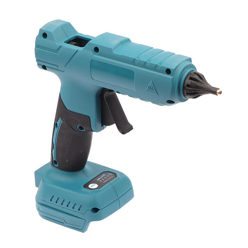 Электрический пистолет для термоклея Беспроводной клеевой захват Клеевой стержень 11 мм Термосварка Воздушный пистолет (Нет батареи) Подходит для аккумулятора Makita 18 В
