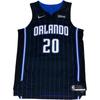 X NBA Orlando Magic 75th Anniversary Edition 20 Markelle Fultz Player Version Away Basketball Jersey Men Jerseys Deep-Navy DB3373-010